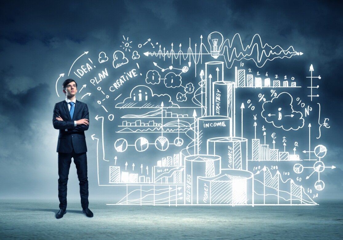 Бизнес иллюстрации - идея