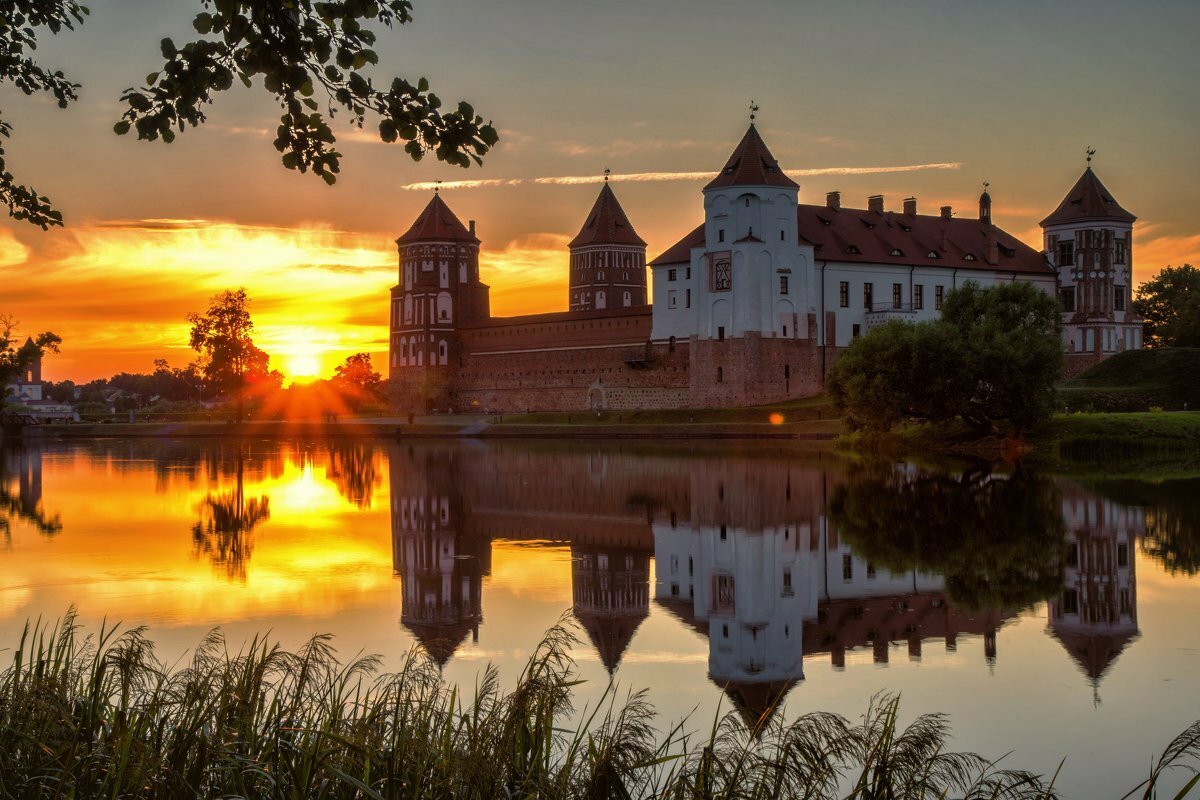 Мирский замок в Белоруссии